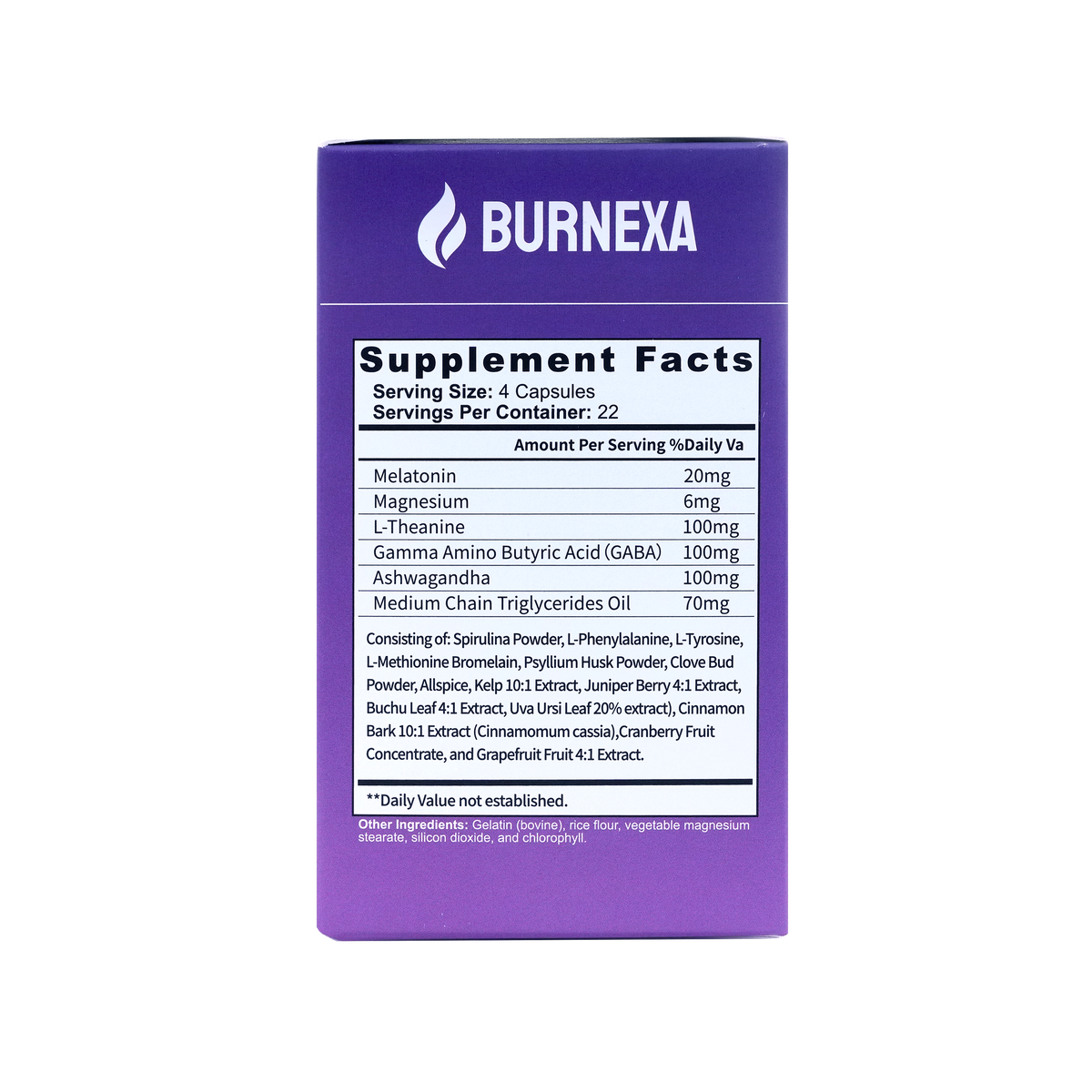 Burnexa Night Time Burner | Sleep + Overnight Weight-Management Support