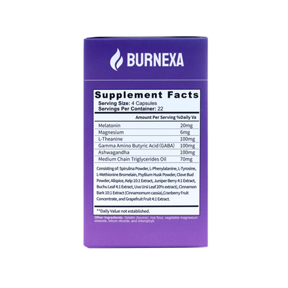 Burnexa Night Time Burner | Sleep + Overnight Weight-Management Support